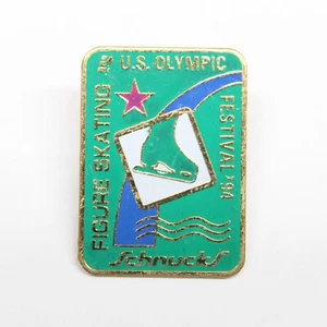 Schnucks US Olympic Festival '94 Figure Skating Pin Lapel Enamel Collectible - Picture 1 of 3