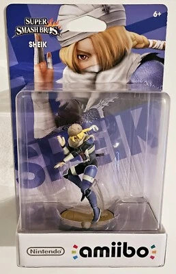 NINTENDO AMIIBO SUPER SMASH BROS SHEIK U.S. VERSION BRAND NEW FAST SHIPPING  - Image 1 of 4