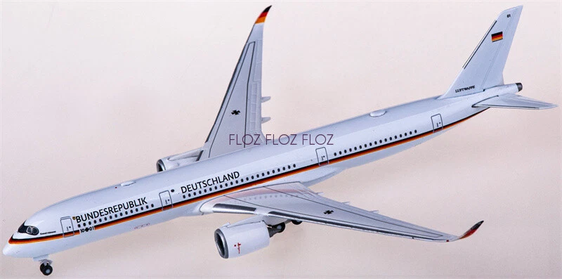 for Herpa for Luftwaffe for Airbus A350-900 10+01 1:500 Airplane Pre-built Model - Image 1 of 4