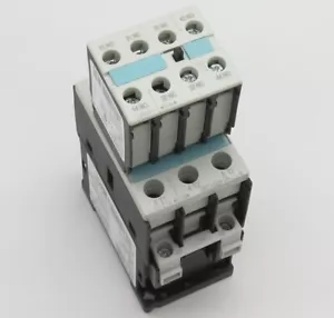 SIEMENS Leistungsschütz 3RT1026-1AP00 Schütz 11kW 25A 230V + 3RH1921-1HA22 2S+2Ö - Bild 1 von 9