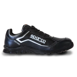 Scarpa antinfortunistica nera SPARCO Nitro Mikko ESD S1P SRC idrorepellente ✔️ - Picture 1 of 6