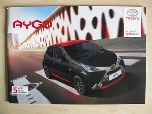 Toyota Aygo UK Sales Brochure (June 2017) - Picture 1 of 10