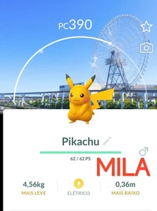 Shiny Pikachu Osaka Suita Stamp Rally Background - Pokémon Go - Picture 1 of 1
