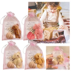 Oso de peluche juguete de graduación animal de peluche suave para niños decoración de fiesta de cumpleaños - Imagen 1 de 18