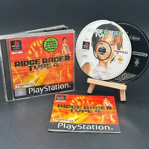 Ridge Racer Type 4 (PS1, Playstation 1) - CD ottimo ✅ - Foto 1 di 2