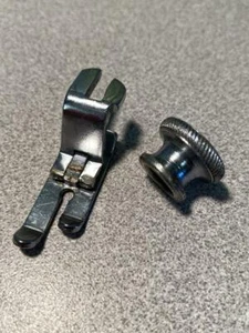 New Home Sewing Machine Part – Presser Foot & Thumb Screw - Picture 1 of 1