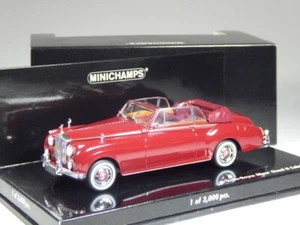(KI-01-30) Minichamps 436134930 Rolls Royce Silver Cloud III rosso in 1:43 in confezione originale - Foto 1 di 2