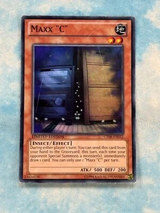 YUGIOH MAXX "C" SUPER RARE HEAVY PLAY CT09-DE012 - Bild 1 von 3