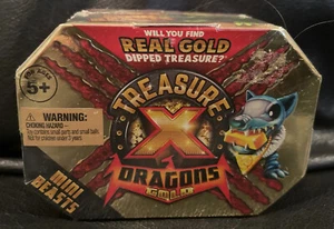 TREASURE X DRAGONS GOLD HUNTERS WILL YOU FIND REAL GOLD DIPPED TREASURE 2017 NEW - Picture 1 of 6
