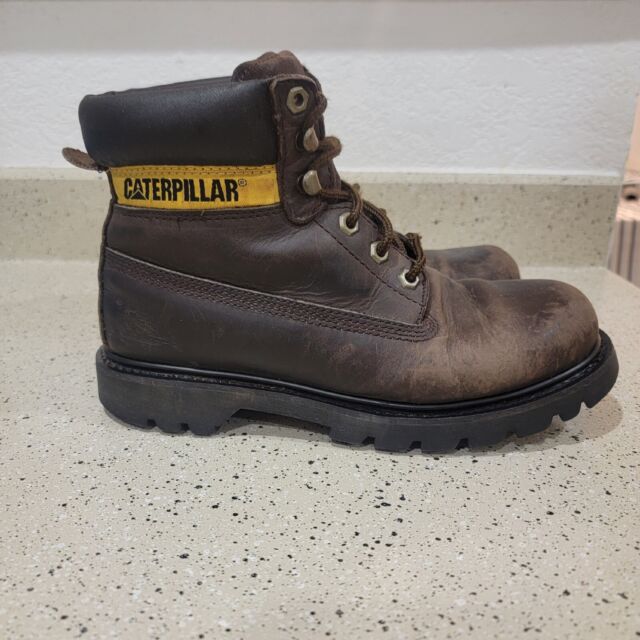 Bota Masculina Caterpillar Resistente em Couro