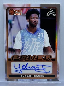 Yohan Traore 2021-22 Pro Set Power Bronze AUTO RC France Auburn Tigers - Picture 1 of 2