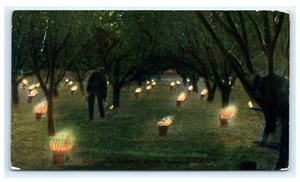 1910 Heizung eines Obstgartens Grand Junction CO, Colorado R.P.O - Bild 1 von 2