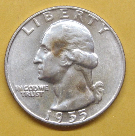 1955-D Washington Quarter Take a Look Cover