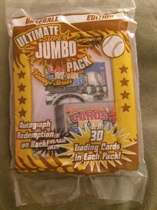 Oddball Baseball Card Pack Advertisement (Top) Greg Gagne (Back) - Picture 1 of 2