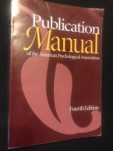 Publication Manual of the American Psychological Association, Fourth Edition by - Foto 1 di 9