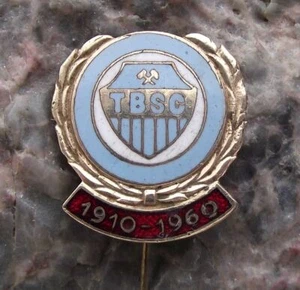 1960 FC Tatabanya TBSC Hungary Hungarian Football Club 50 Anniversary Pin Badge - Picture 1 of 2