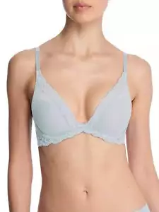 Natori Women's Feathers Lace Contour Underwire Plunge Bra 17B 430/3 - Picture 1 of 6