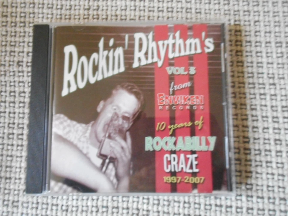 ROCKIN´RHYTHM´S Vol. 3 ENVIKEN RECORDS ROCKABILLY CD MINT  - Bild 1 von 1