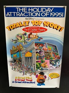 Disney Pixar TOY STORY Movie Poster 1 Sheet 27x40 El Capitan Movie Theatre - Picture 1 of 5