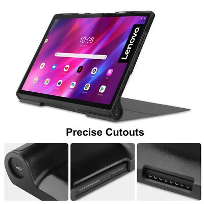 PU Leather/ Silicone Case For Lenovo yoga tab 11 YT-J706F Tablet Protective Case - Image 1 of 4