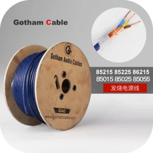 85015 85025 85055 86215 Gotham Fiebre Suiza Alimentación Audio Cable Suelto Tipo Suave - Imagen 1 de 4