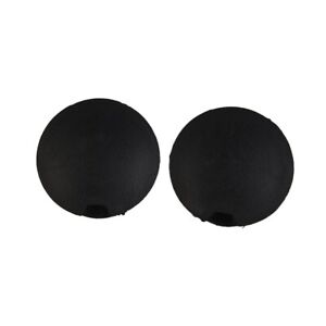 2Pcs Rear Bumper Towing-Eye Cover Tow Cap Plug Fit For 2008-2016 Smart Fortwo