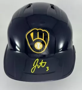 Brewers JOEY ORTIZ Signed Full Size Milwaukee Rawlings Helmet AUTO - JSA - Picture 1 of 5