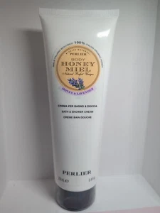 PERLIER HONEY MIEL Honey & Lavender BATH & SHOWER CREAM 8.4 OZ /250 ml  - Picture 1 of 2