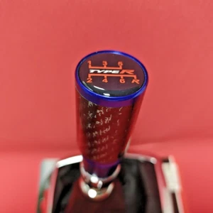 BLUE CARBON TYPE R 6S JDM STICK SHIFT GEAR KNOB for CIVIC ACCORD RSX FIT SI MK X - Picture 1 of 6
