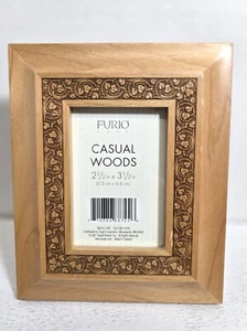 CASUALWOOD BY FURIO WOODEN 6" X 5" FRAME-NEW - Picture 1 of 2