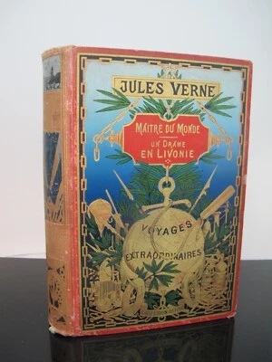 Jules Verne MAITRE du MONDE un Drame en Livonie VOYAGES EXTRAORDINAIRES Book - Image 1 of 4
