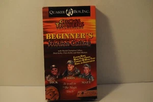 Quaker Boy, Inc., Beginner's Friction Calling, Dick Kirby Hunting video VHS tape - Imagen 1 de 3