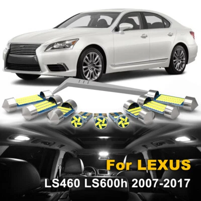 20x White LED Interior Light Bulbs Package For Lexus LS460 LS600h 2007-2017 TOOL - Image 1 of 4