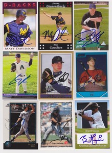 Arizona Diamondbacks Signed auto cards PICK LIST 1.39-3.49 each autograph MLB