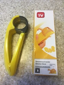 Chef'n Bananza Hand-Held Banana Slicer Bananaschneider NEW In BOX!!! - Picture 1 of 8