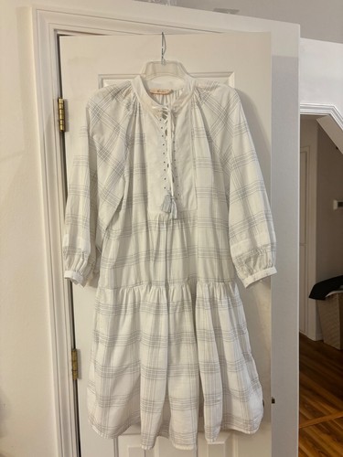 Tory Burch Finestra Vita bassa Foderato Abito M