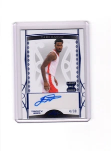 2022-23 Leaf Trinity Rookie Autographs Blue Tari Eason Rookie Auto 4/30 - Picture 1 of 2