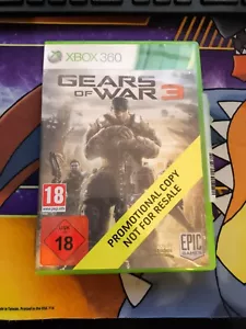 Gears Of War 3 Microsoft Xbox 360 Pal Promo Promotional Copy Not For Resale - Picture 1 of 5
