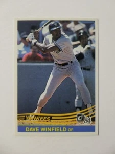 DAVE WINFIELD 1984 DONRUSS BASEBALL CARD #51 NEW YORK YANKEES - Picture 1 of 2