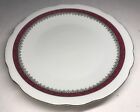 Lot7 Of 6 Dinner Plates In High Porcelain Of Berry Cnp Purple And Gold D 18Cm