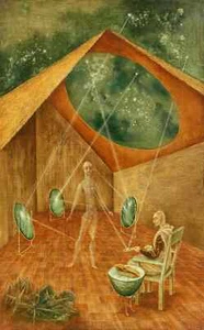 REMEDIOS VARO Art Paper or Rolled Canvas Print "Creacion Con Rayos Astrale" - Picture 1 of 1