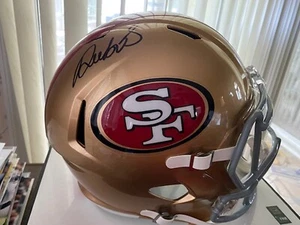 DEEBO SAMUEL San Francisco 49ers Signed/Autographed Speed Replica Helmet BECKETT - Picture 1 of 4