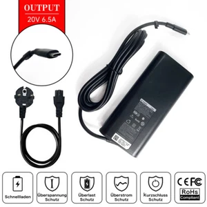 Laptop Netzteil Ladekabel Ladegerät für Dell XPS 15 DA130PM170, T4V18 - Bild 1 von 5