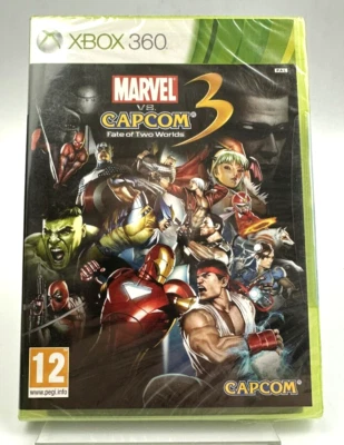 Xbox 360 Marvel Vs Capcom 3: Fate Of Two Worlds, New Factory Sealed - **Flaw** - Image 1 of 4