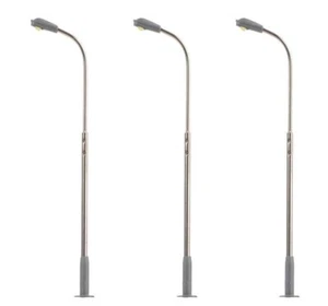 Faller 272120 LED-Straßenbeleuchtungen, kaltweiß, 3 Stück Spur N NEU, OVP - Bild 1 von 2