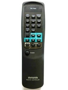 AIWA HIFI REMOTE CONTROL RC-T504 for CXNV10 CXNV25 NSXV10 battery hatch missing - Picture 1 of 1