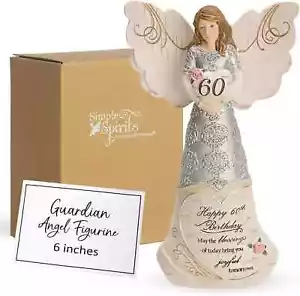 Pavilion Gift Company 82415 Elements Angels - Happy 60th Birthday May - Picture 1 of 5