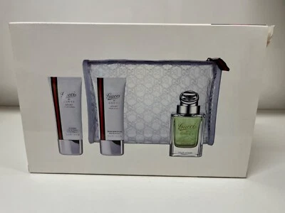 Gucci by Gucci SPORT set de regalo para hombre 3oz eau de toilette, bálsamo, gel, bolso. Foto 1 de 3