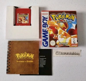 Pokemon Red Version - Nintendo Gameboy Game *BOXED/COMPLETE - AUS PAL* - Picture 1 of 10