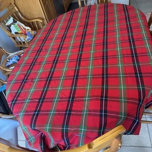 Cajón y Barril Cheers Mantel a Cuadros Navidad 60 x 108 Rojo Avaricia Negro Blanco - Imagen 1 de 9